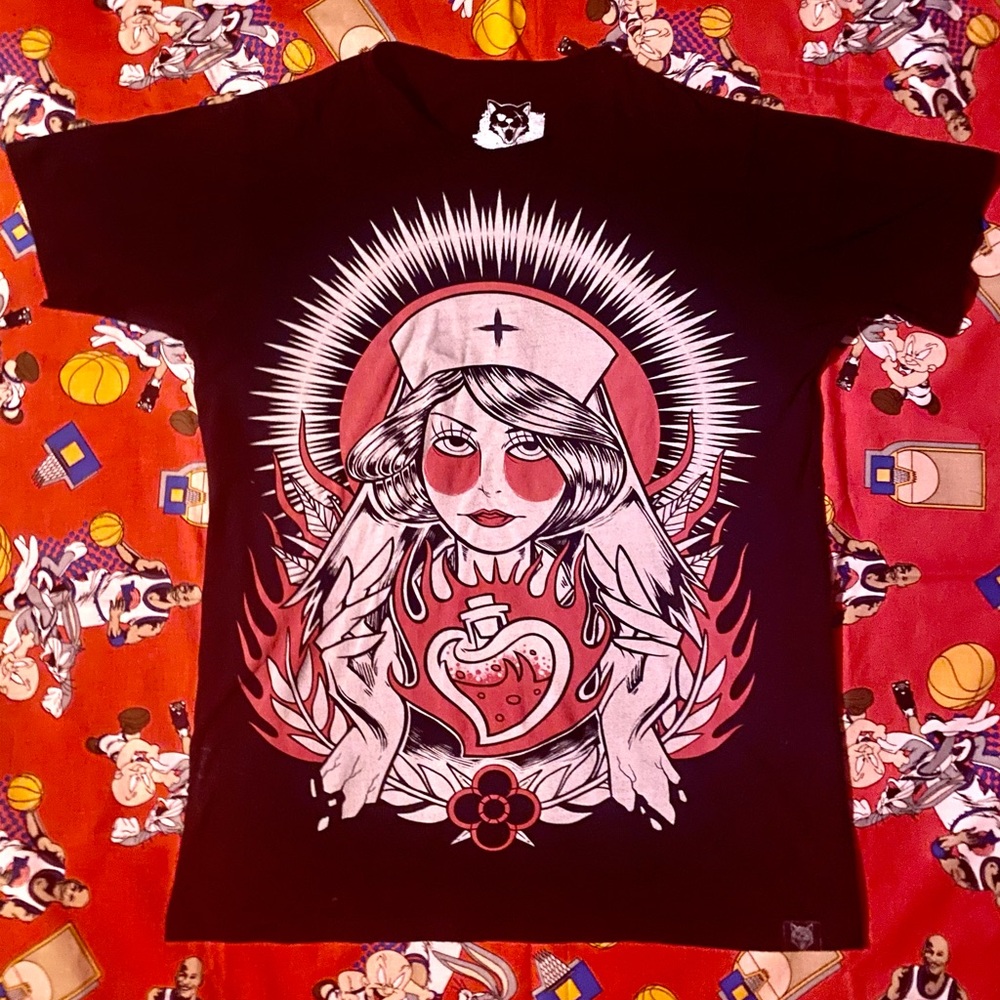 Black Light: Angelic Nurse T-Shirt